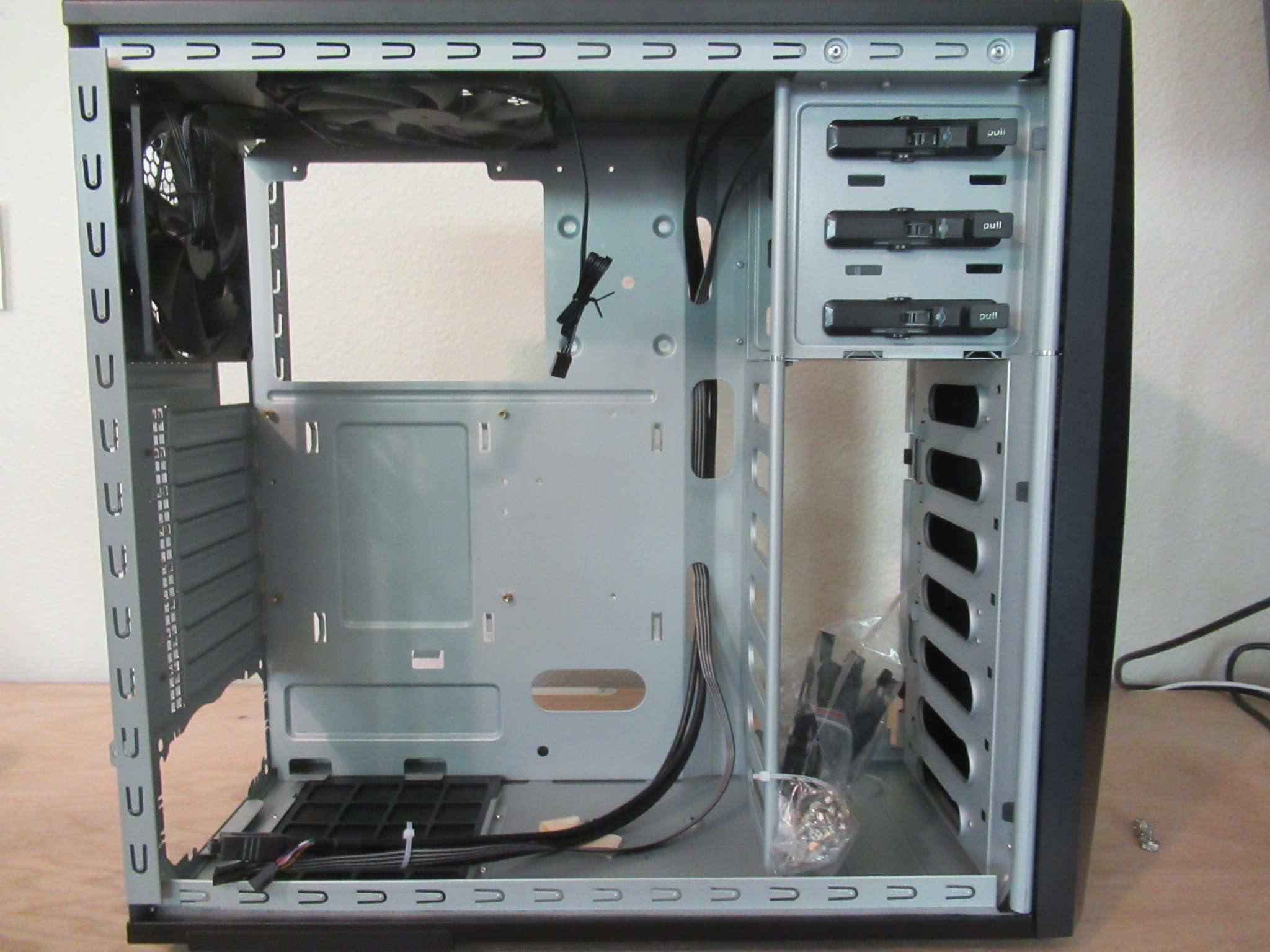 302 Left Side View Panel Removed
