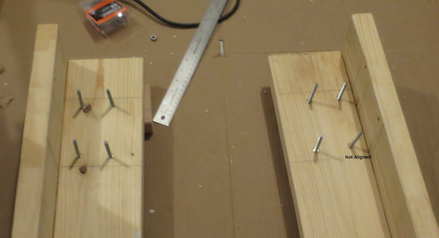 Both Table Legs with EzLok inserts